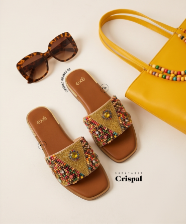 CHINELO EXÉ SABRINA 735 GOLD