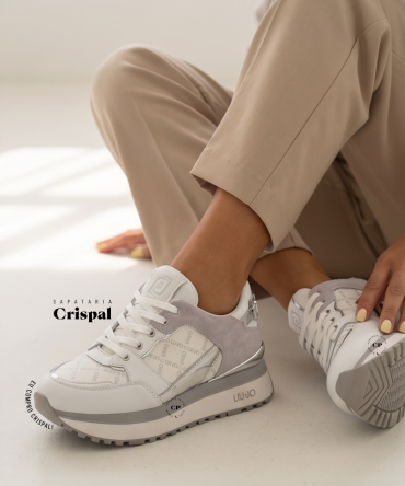 TÉNIS LIU JO MAXI WONDER 91 WHITE