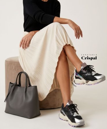 TÉNIS EXÉ 3020-8A SILVER BLACK