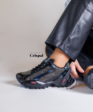 TÉNIS EXÉ 4032-3 BLACK