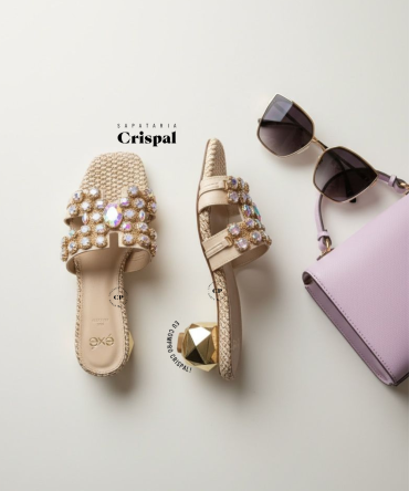 CHINELO EXÉ SCARLET 611 BEGE