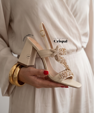 SANDÁLIA EXÉ COCO 937 OFFWHITE